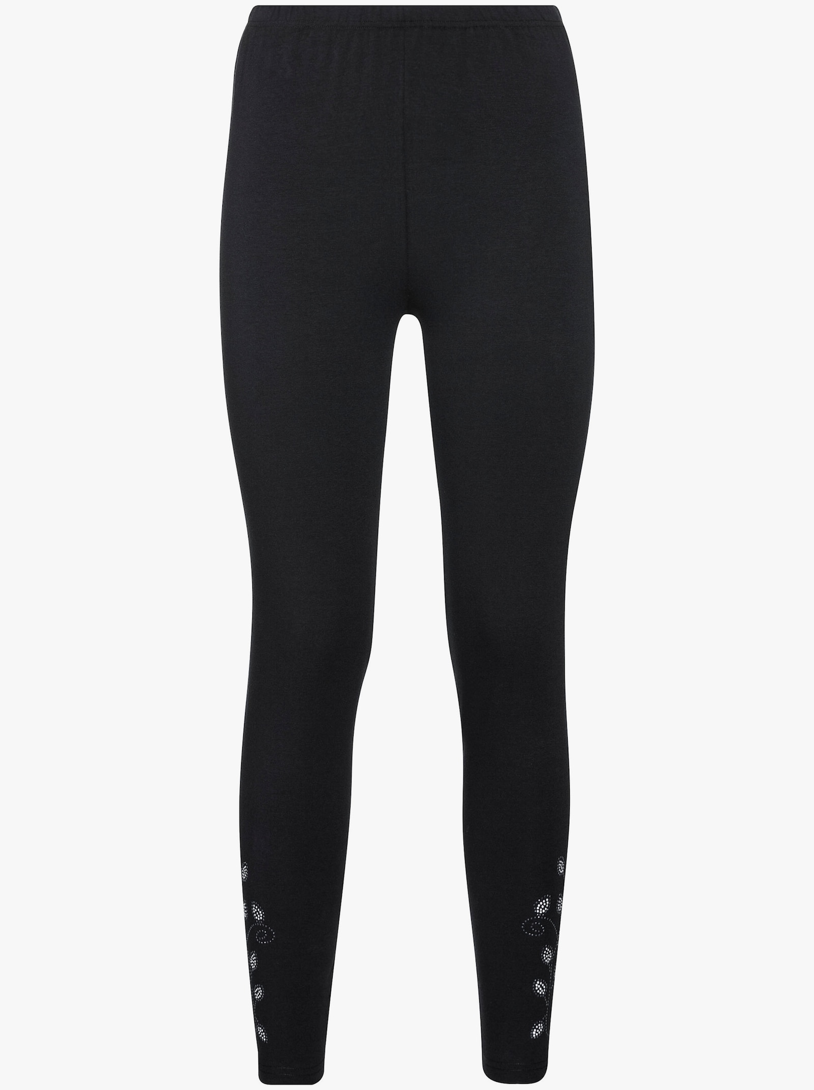 feel good Legging - zwart + grijs gemêleerd