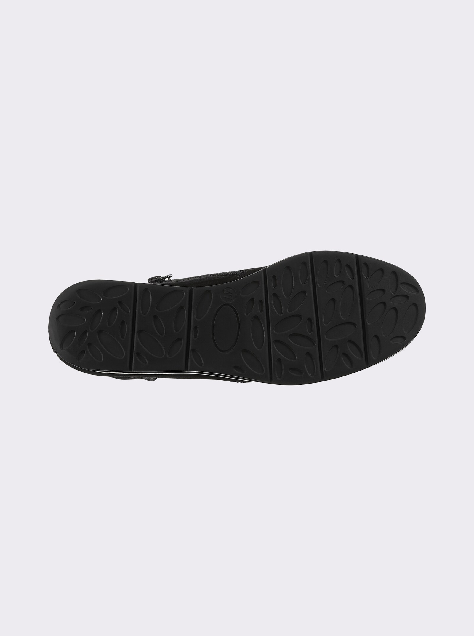 airsoft modern+ Stiefelette mit Nubukleder - schwarz