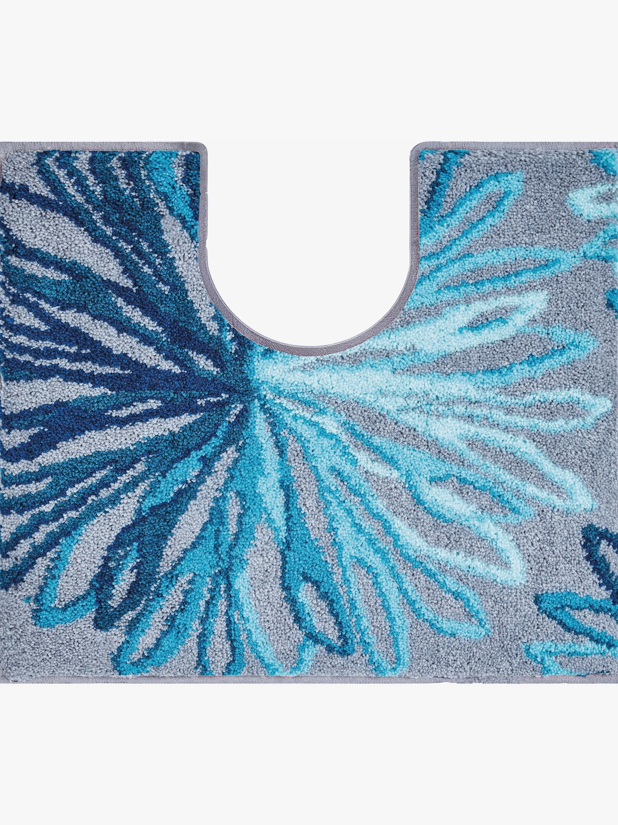 Grund Badematte - türkis-grau