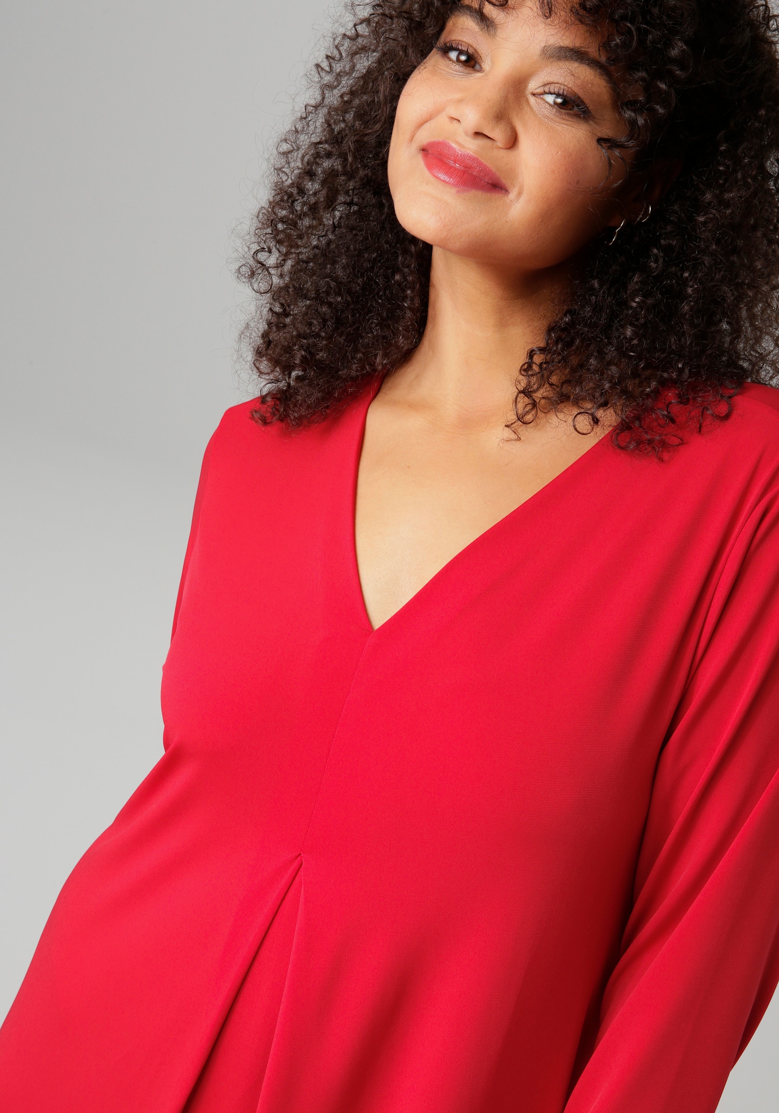 Aniston PLUS Maxikleid - rot