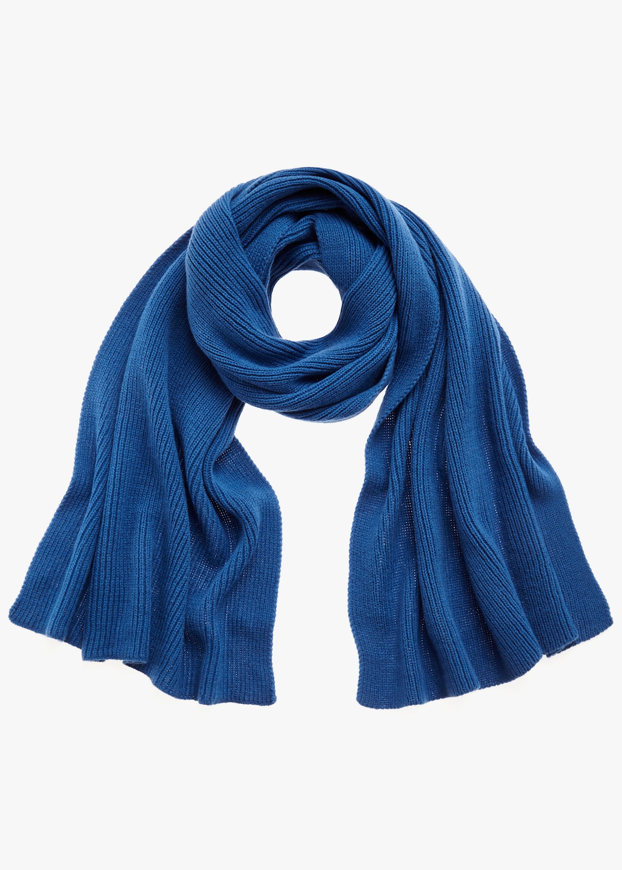 LASCANA Gebreide sjaal - blauw
