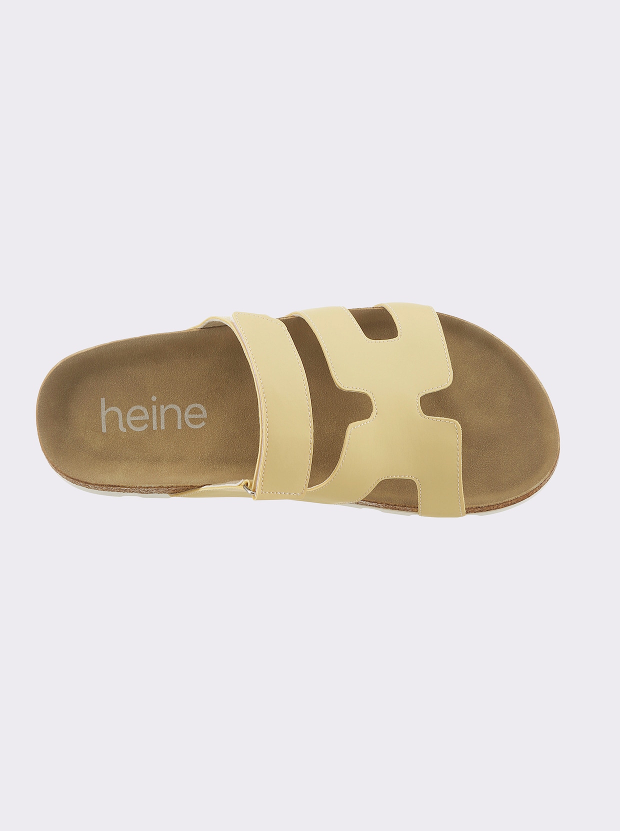 heine Slippers - citroengeel