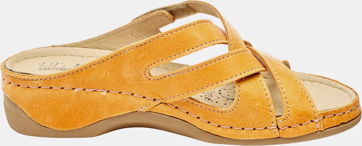 Dr. Feet Hausschuhe - gelb