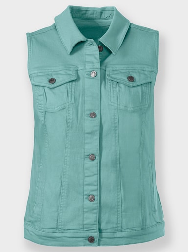 Jeansgilet - salie
