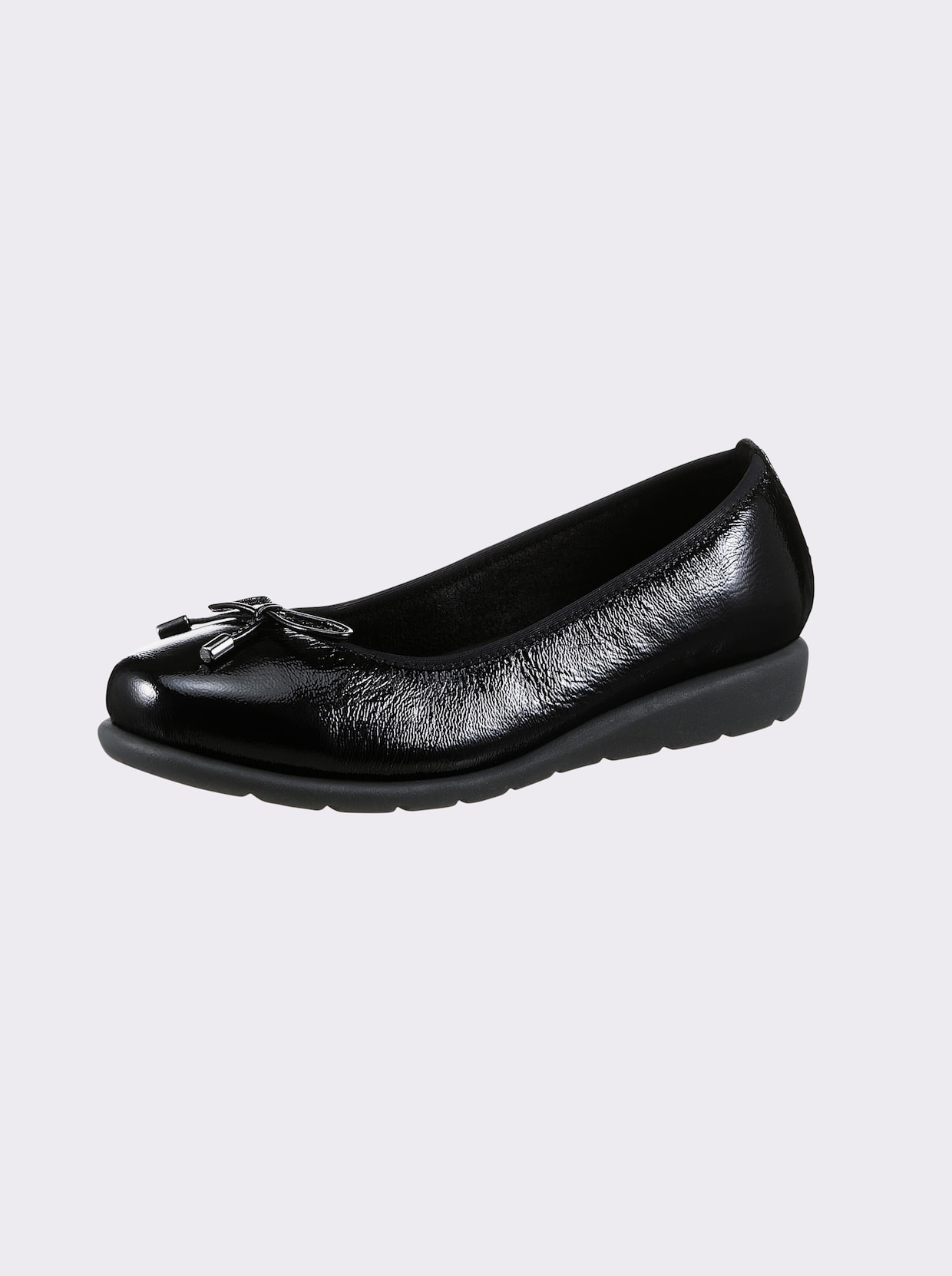 airsoft comfort+ ballerina - zwart