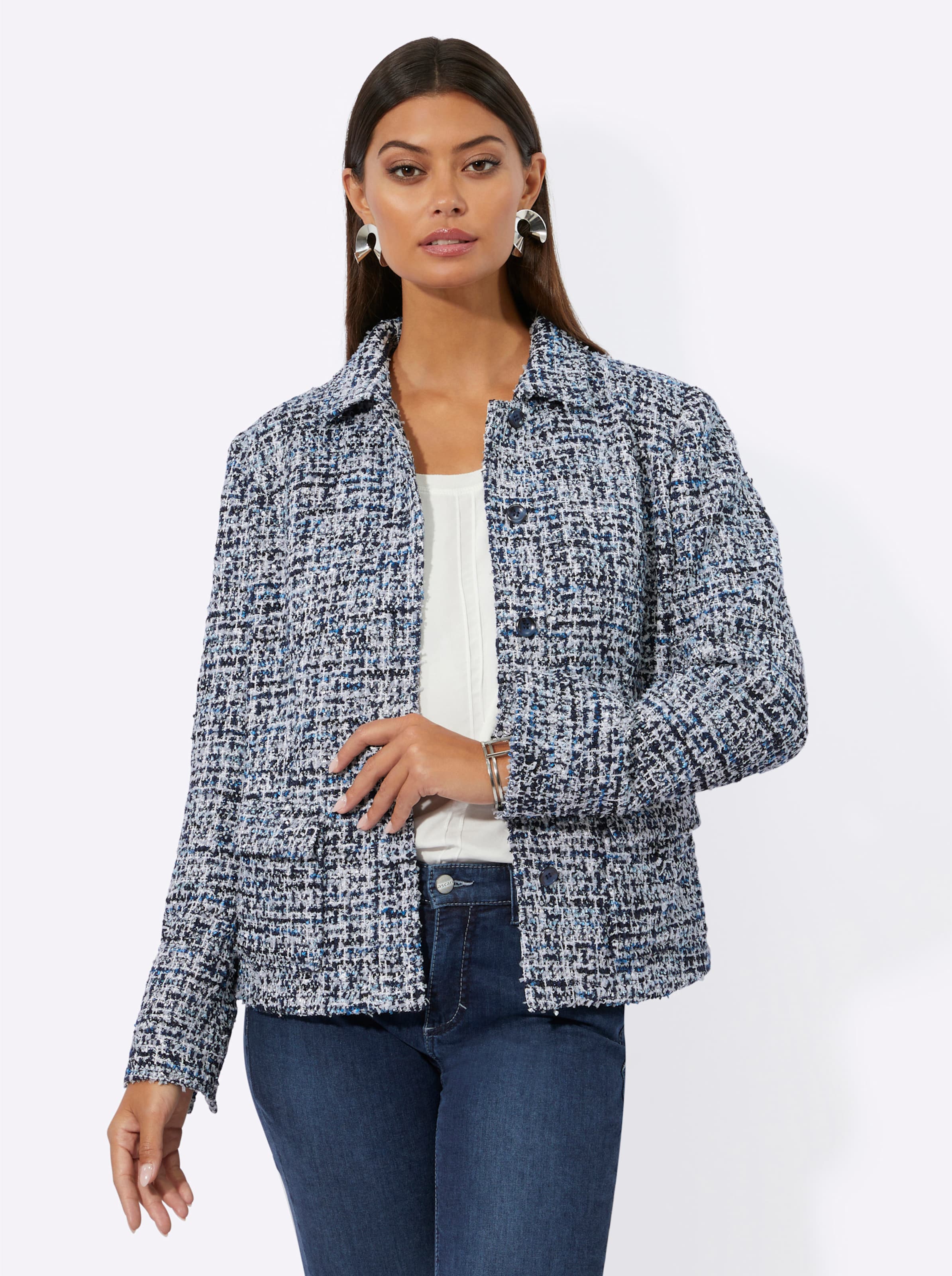 Bouclé-Blazer