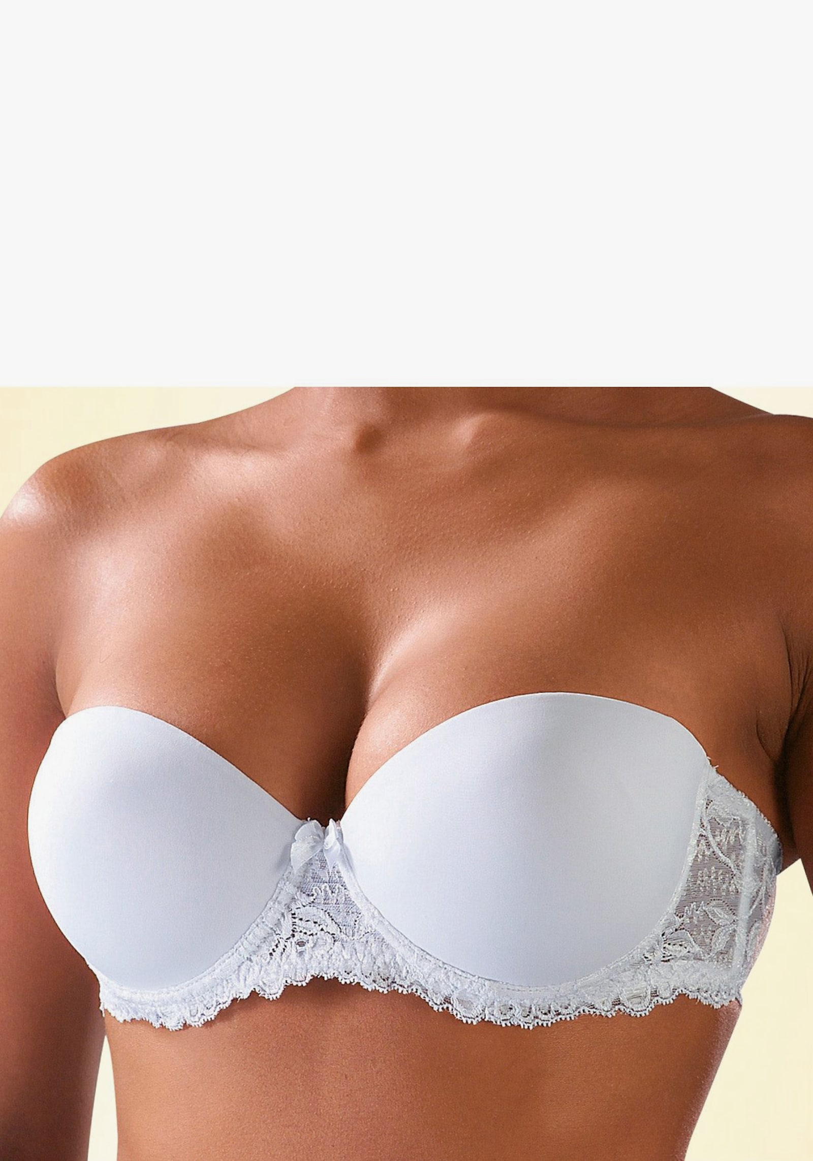 Nuance Schalen-BH - weiß