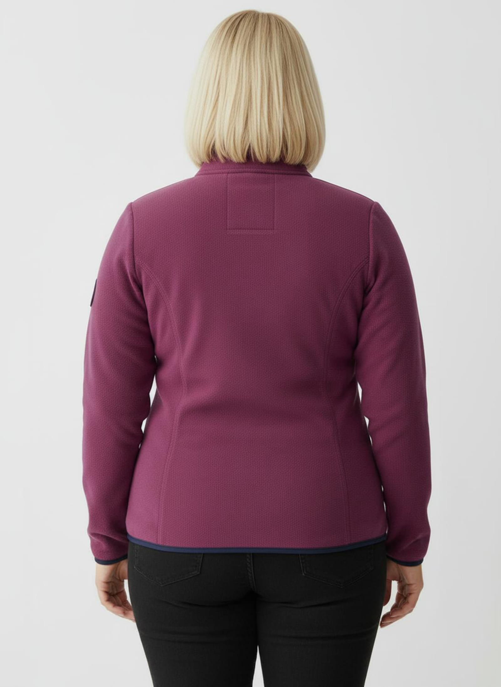 Fleecejacke mit Stickerei - erika