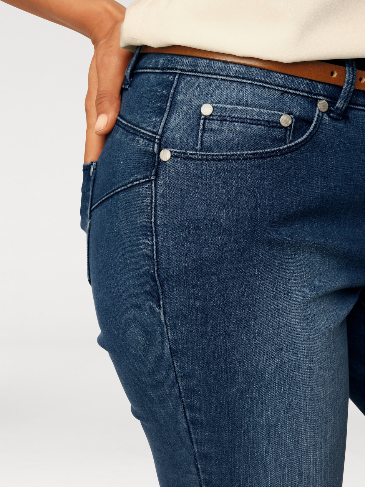 heine Jean bootcut - bleu denim