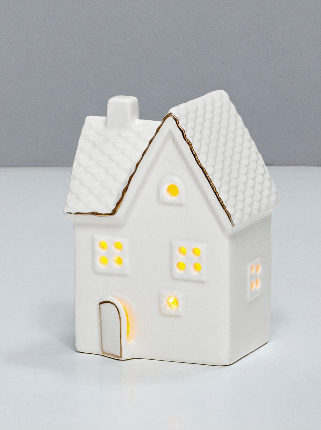 Weihnachtsdeko - weiß