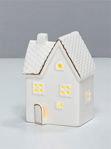 Weihnachtsdeko - weiß