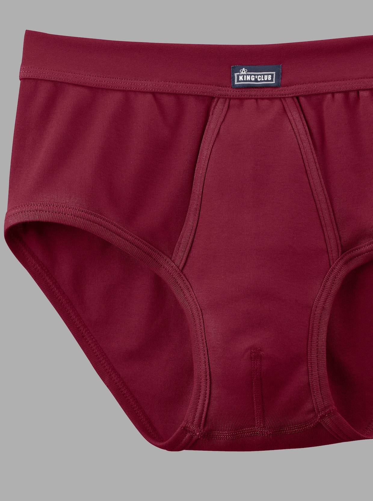 KINGsCLUB Slip - bordeaux + marine + grijs