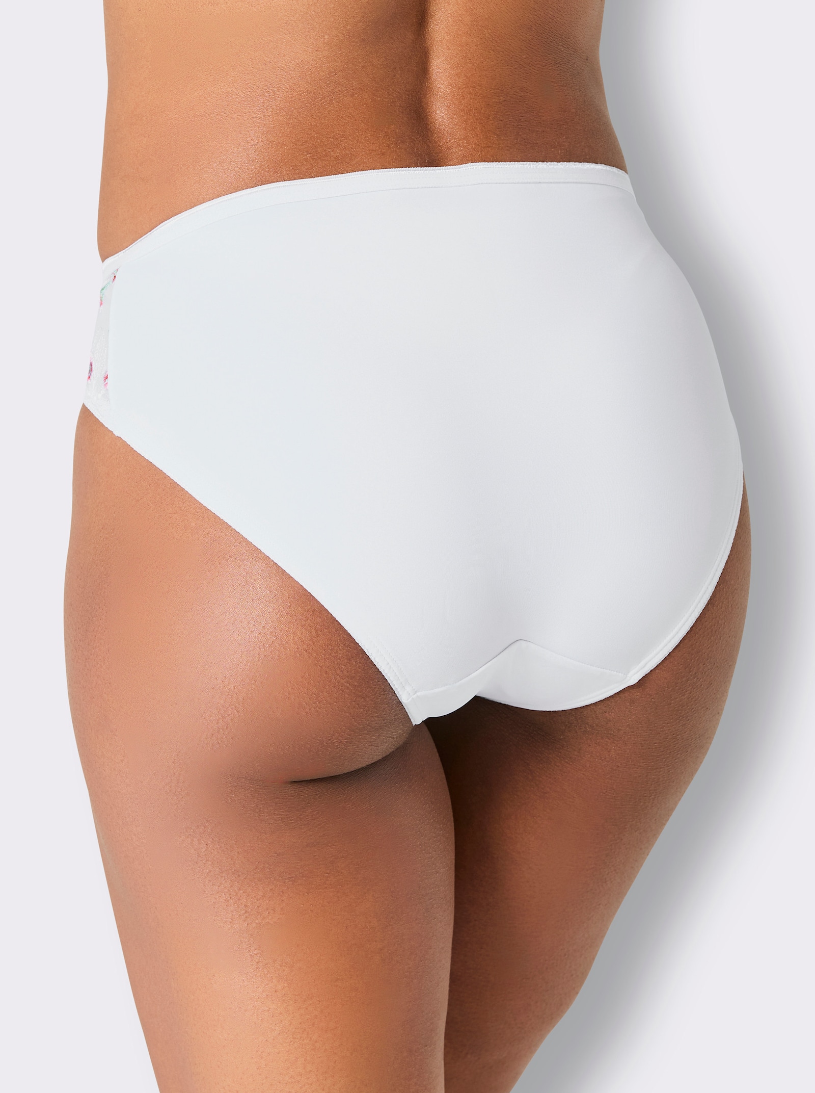 wäschepur Jazzpants mit elastischen Bund- und Beinabschlüssen - weiß