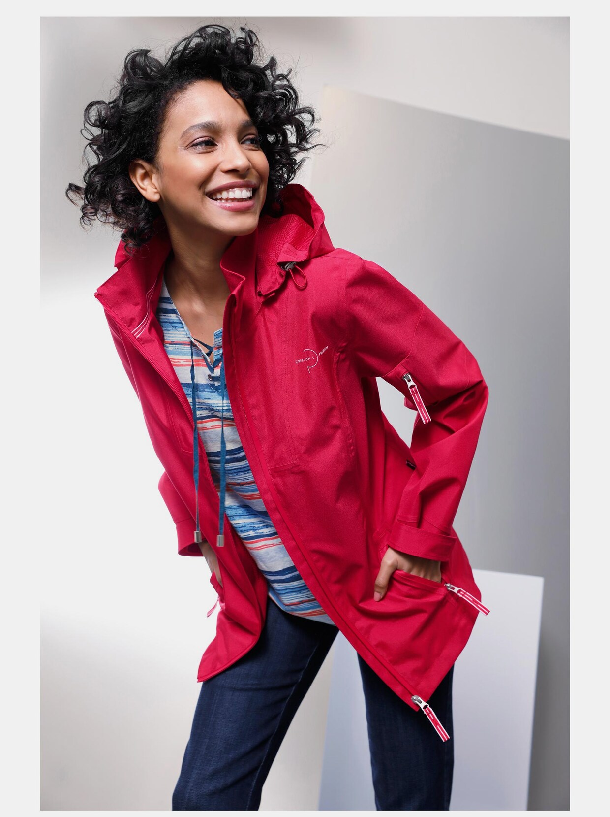 Creation L Premium Sympatex-jack - rood