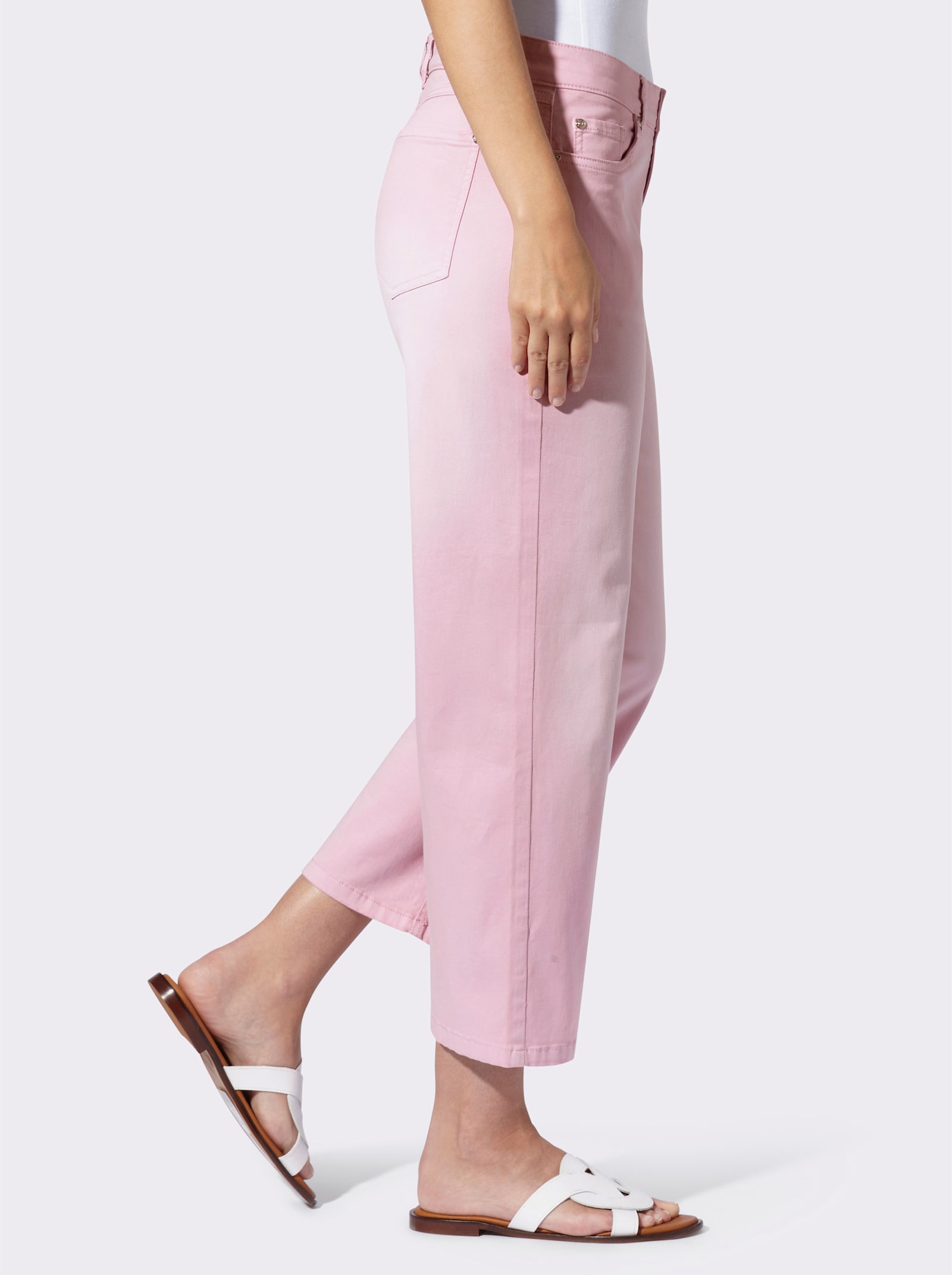 heine 7/8-Jeans im Culotte-Style - rosé