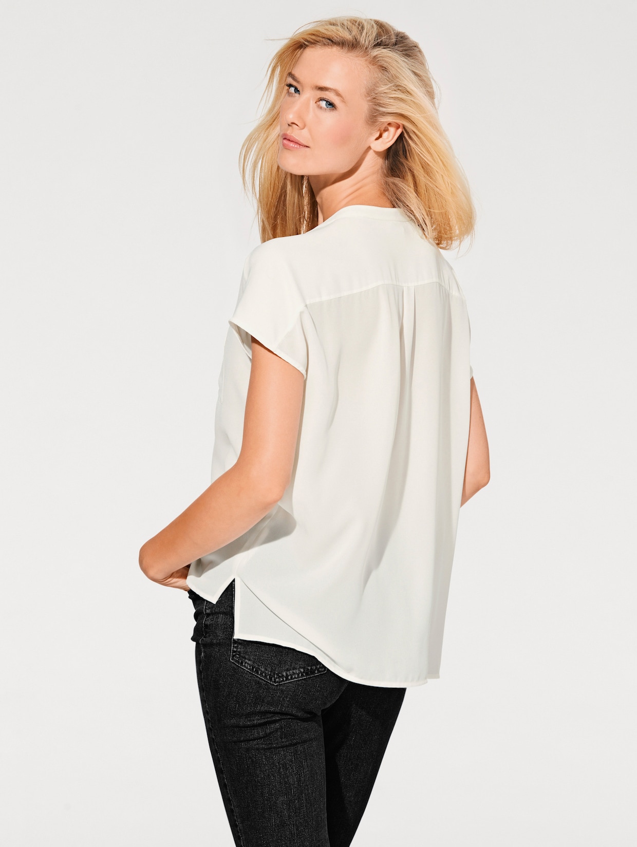 heine Oversized blouse - ecru