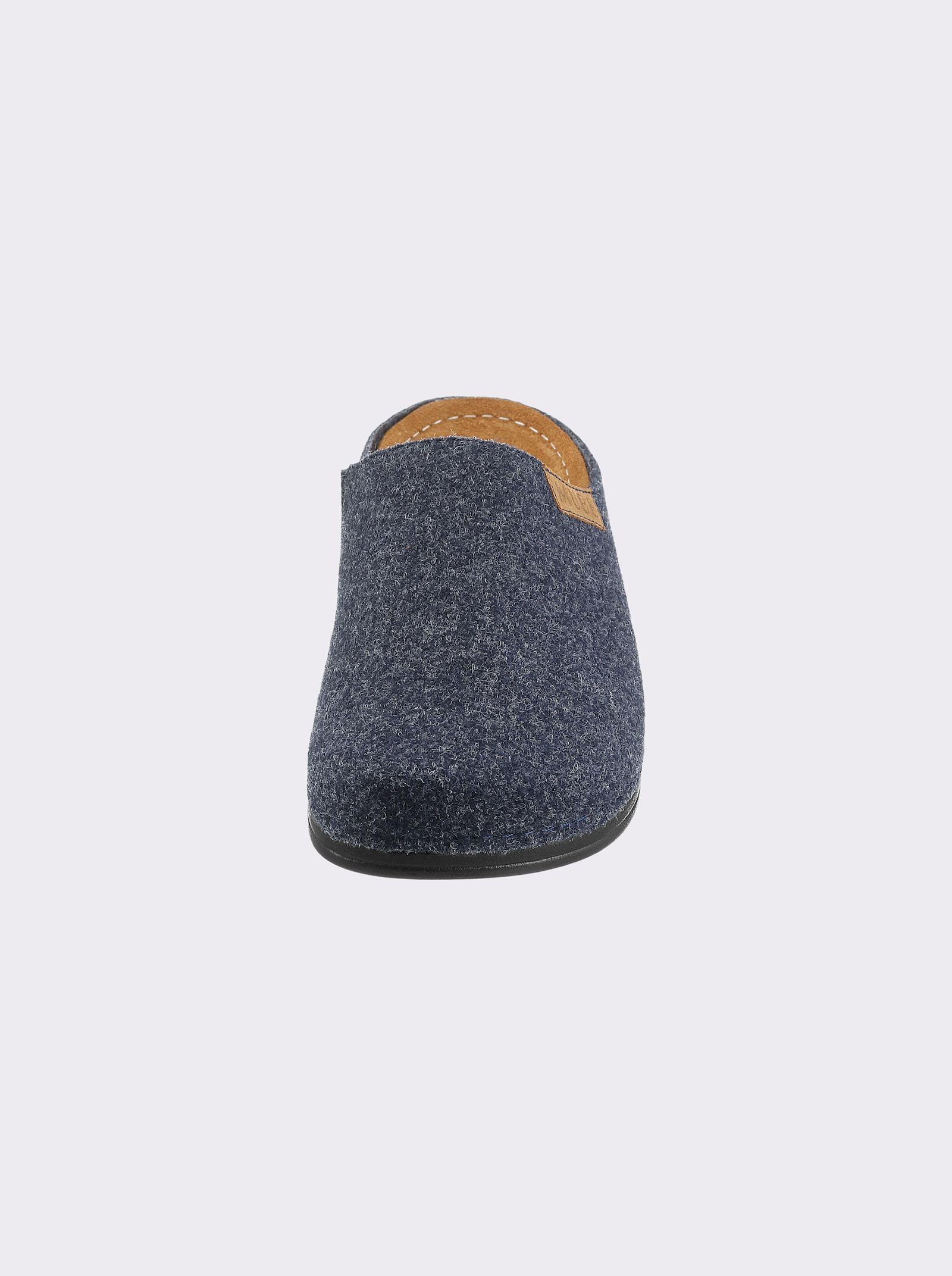Mubb Pantoffel mit Memory-Fußbett - marine