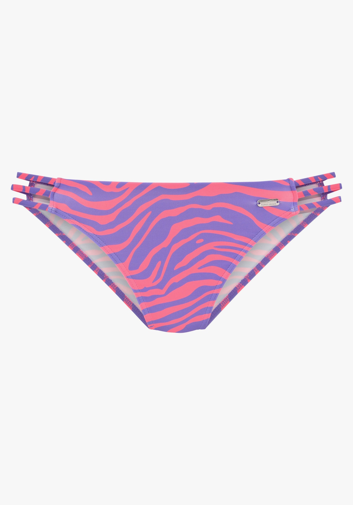 Venice Beach Bikini-Hose - violett-koralle