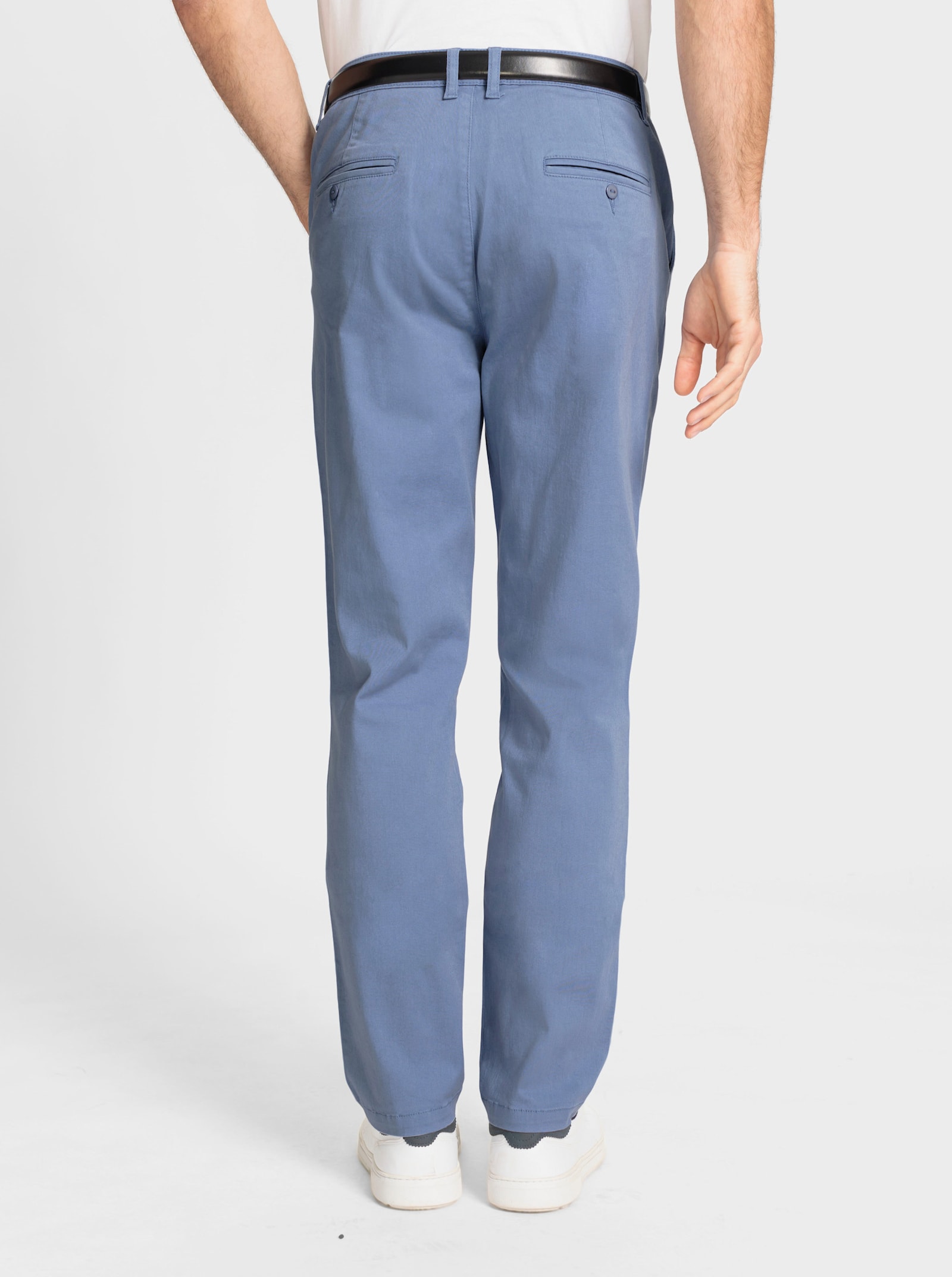 Catamaran Hose in 5-Pocket-Form - taubenblau