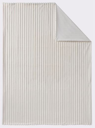 heine home Plaid - crème