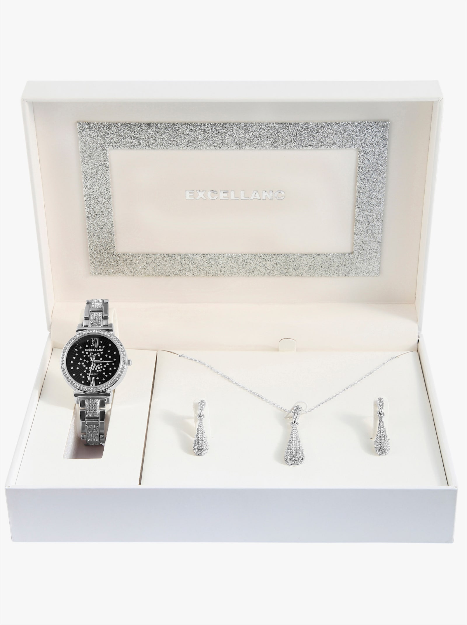 Schmuck-Set - silberfarben