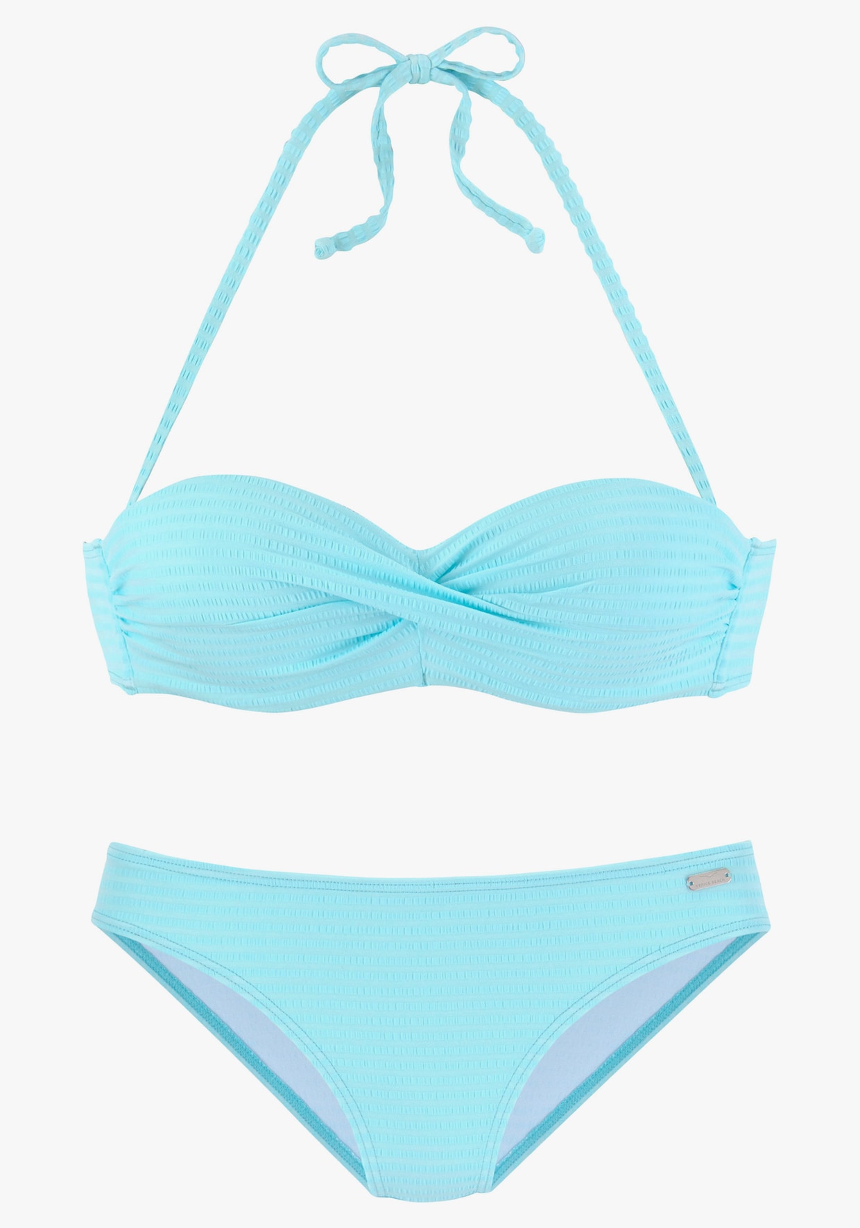 Venice Beach Bandeaubikini met beugel - aqua