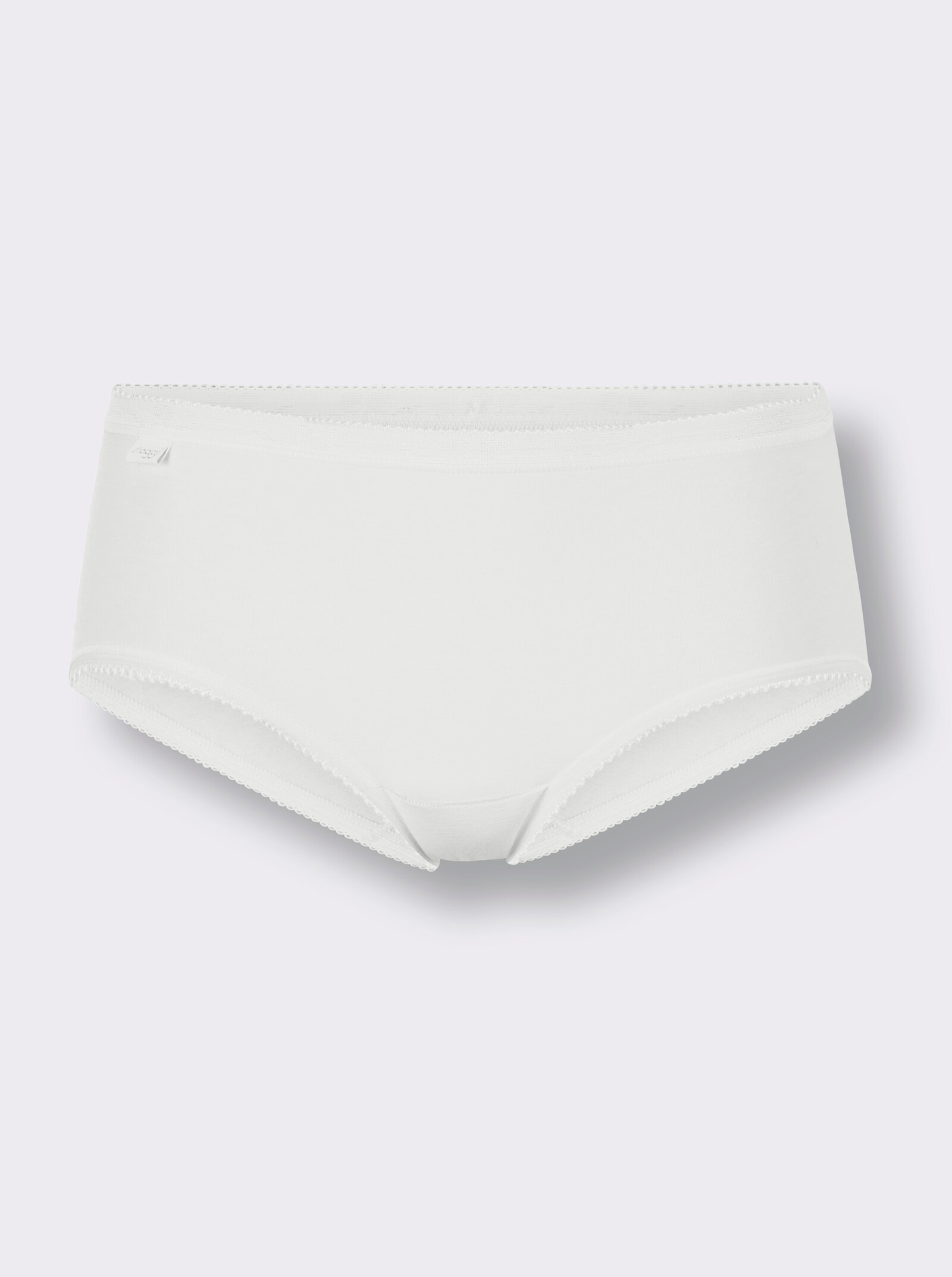 Sloggi Hüftslip ohne Seitennähte - weiß + marine + grau-meliert