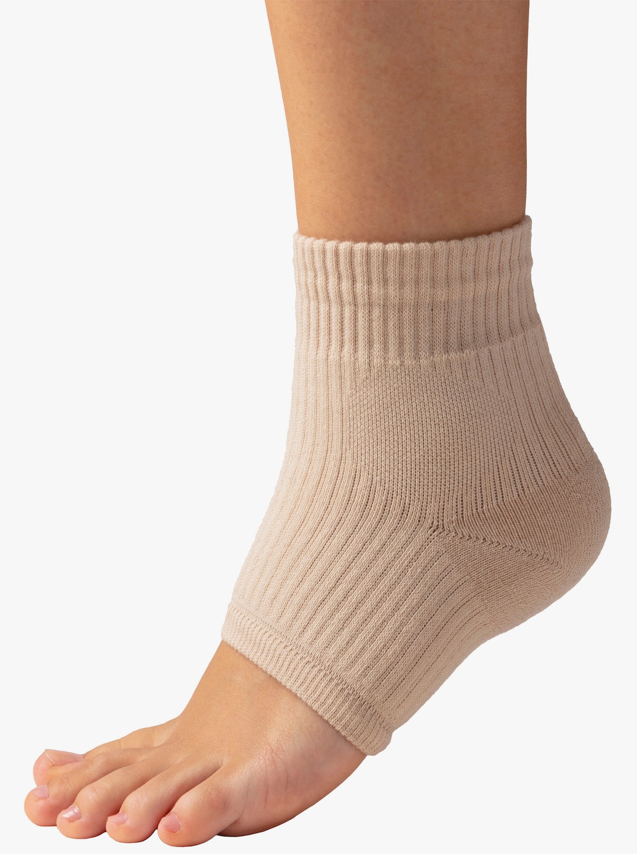 Členkové ponožky - béžová