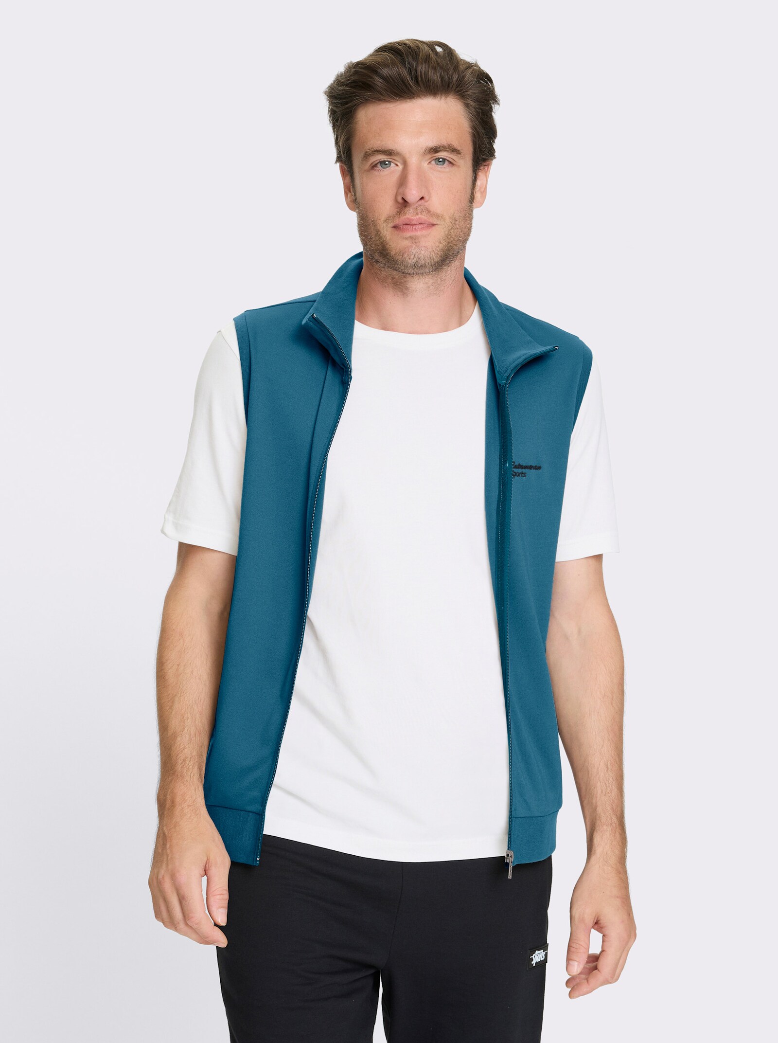 Catamaran Sports Sweatvest met zijzakken - topaas