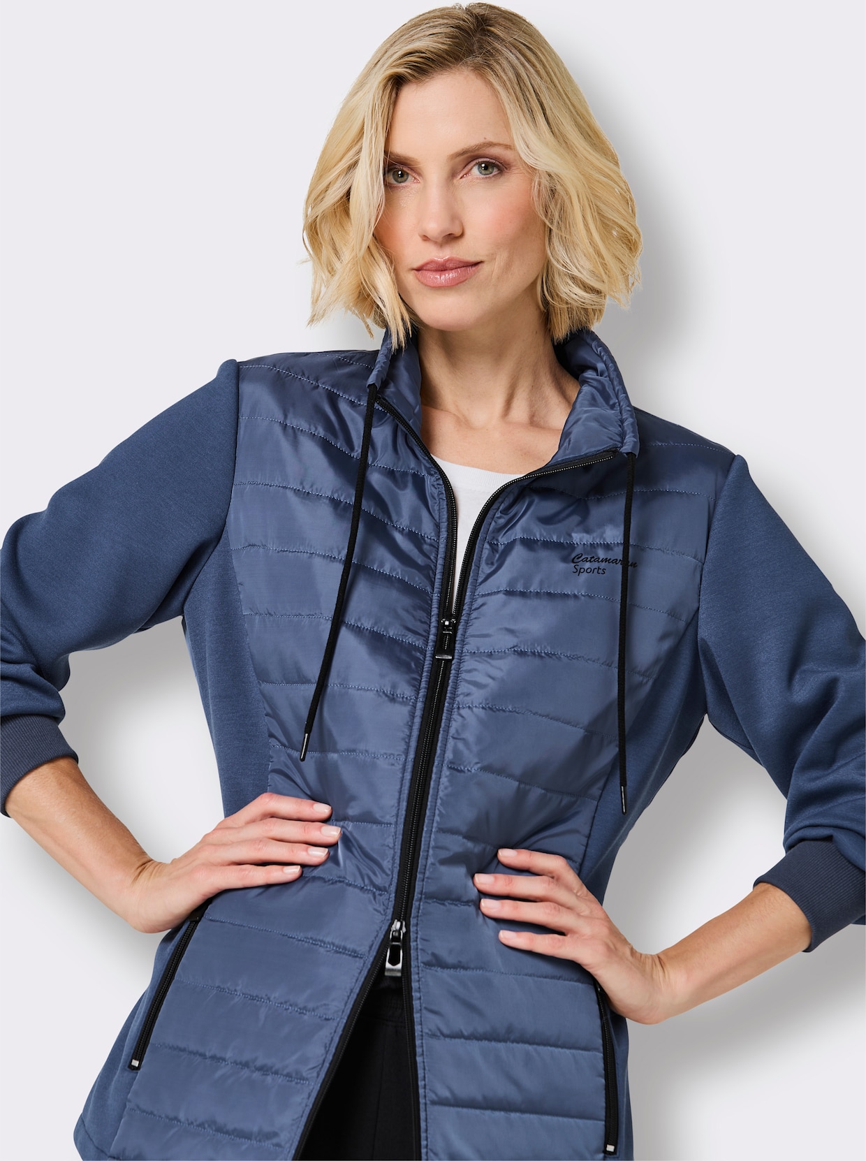 Catamaran Steppjacke - jeansblau