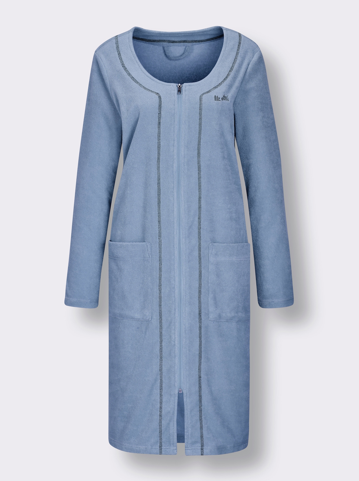 Plantier Bademantel - bleu-marine