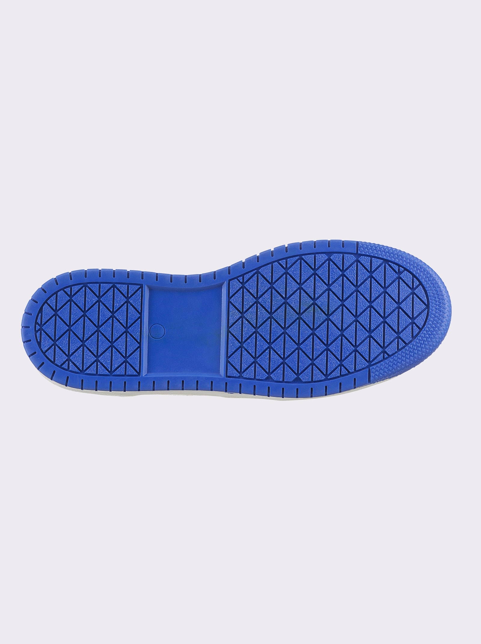 heine Sneaker - silberfarben-royalblau