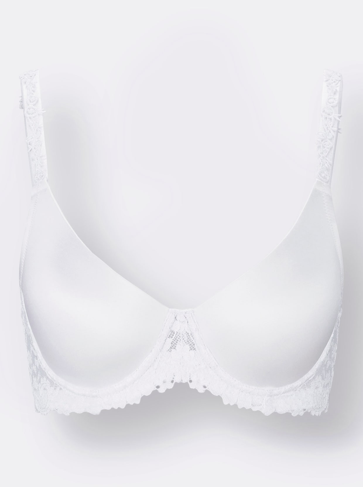 wäschepur Soutien-gorge à coques avec armatures - blanc