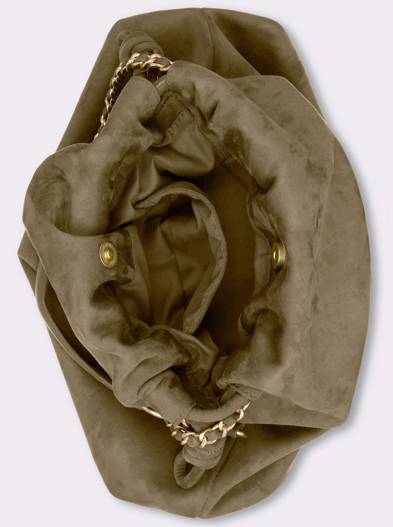 heine Handtasche in Beutelform - khaki
