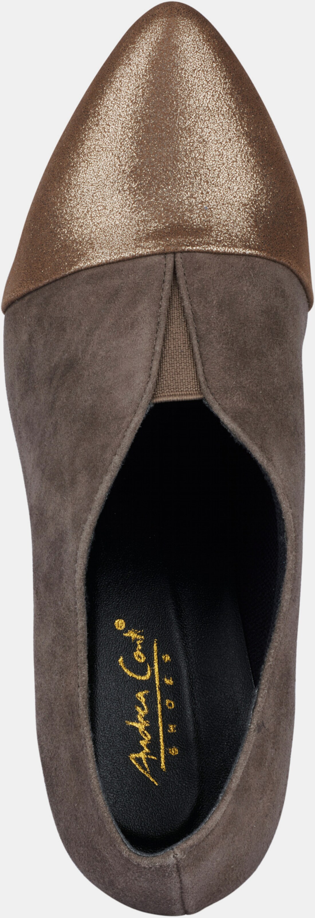 Andrea Conti Hochfrontpumps - taupe
