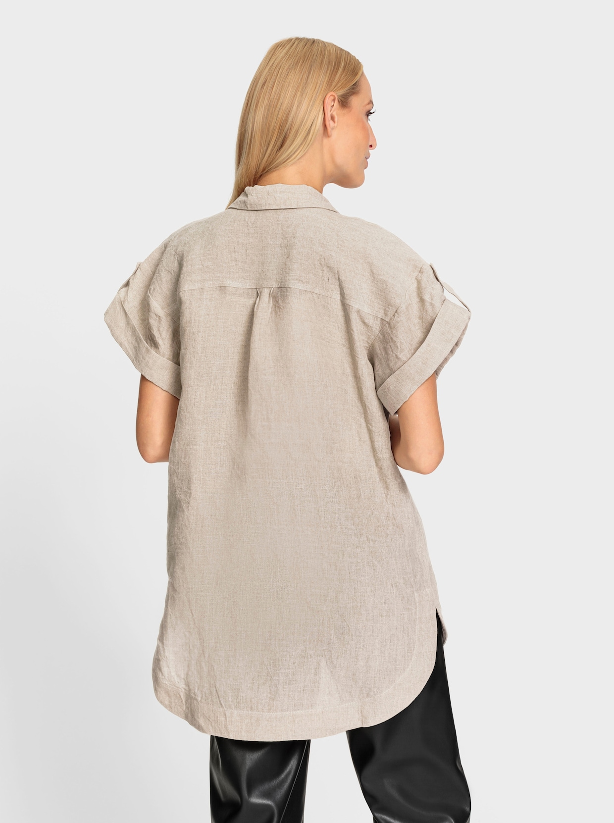 heine Blouse - zand gemêleerd