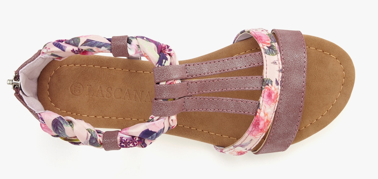 LASCANA sandalen - paars