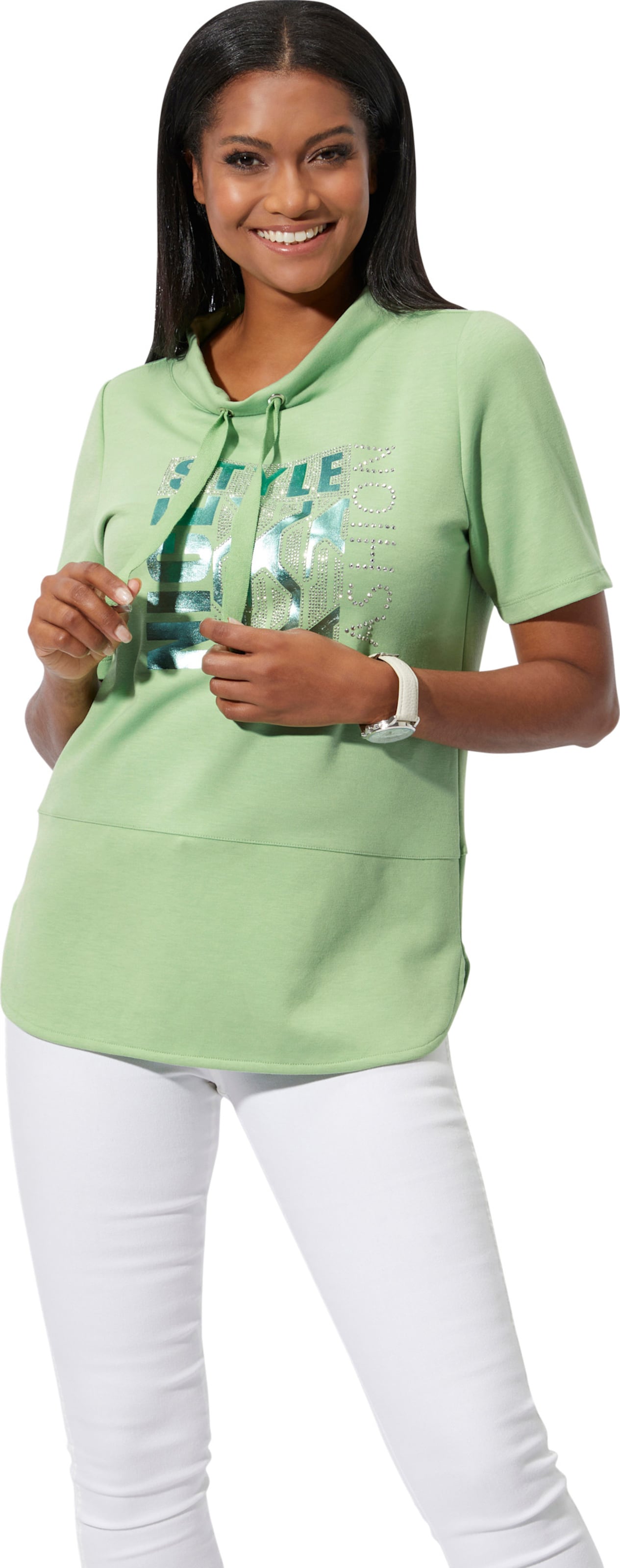 Reseda Kurzarmshirt