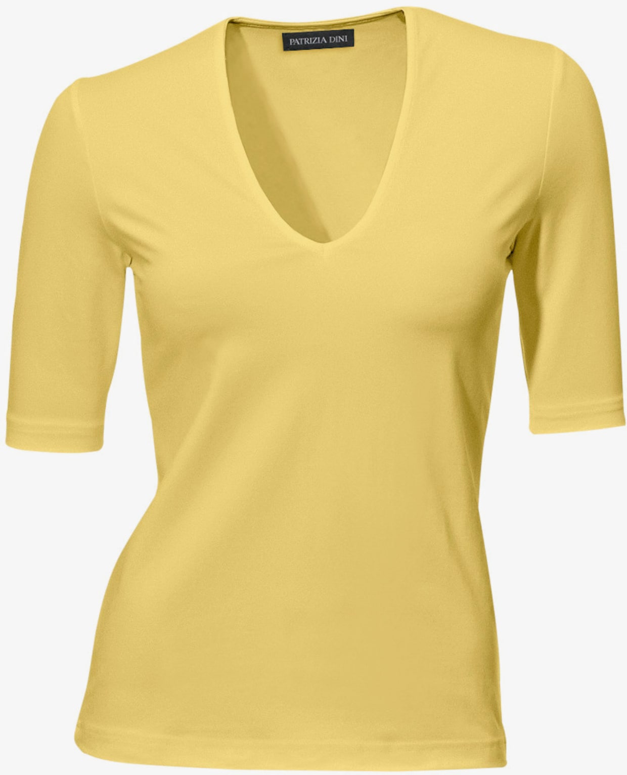 heine V-Shirt - gelb