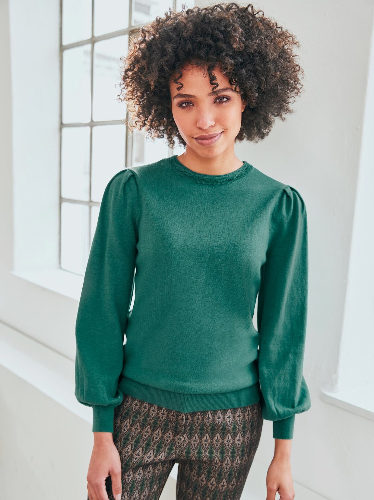 Linea Tesini Pullover - groen