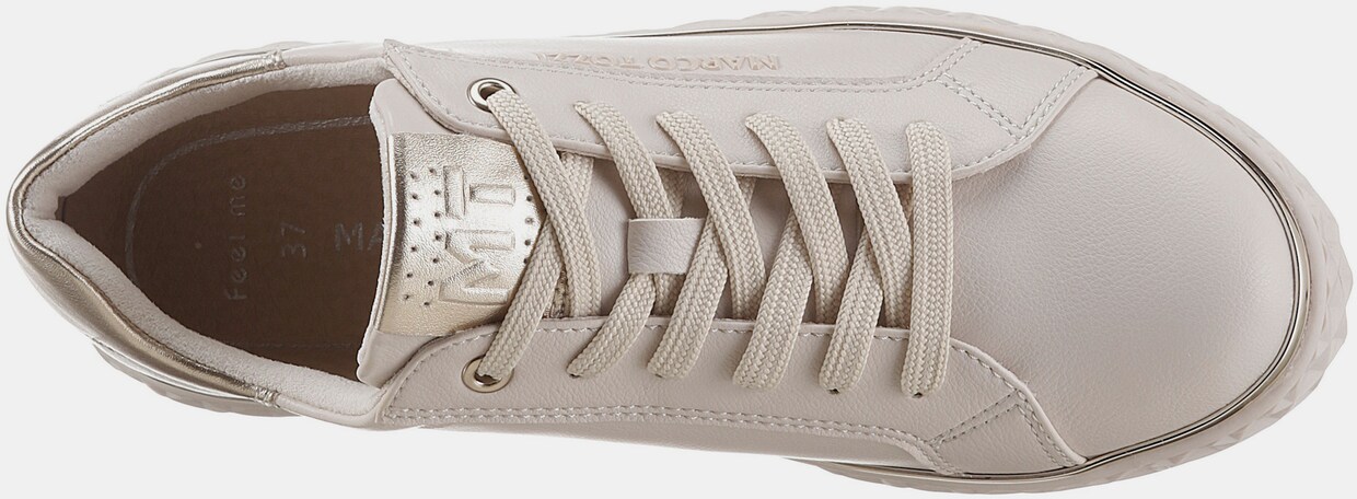 Marco Tozzi Plateausneaker - creme