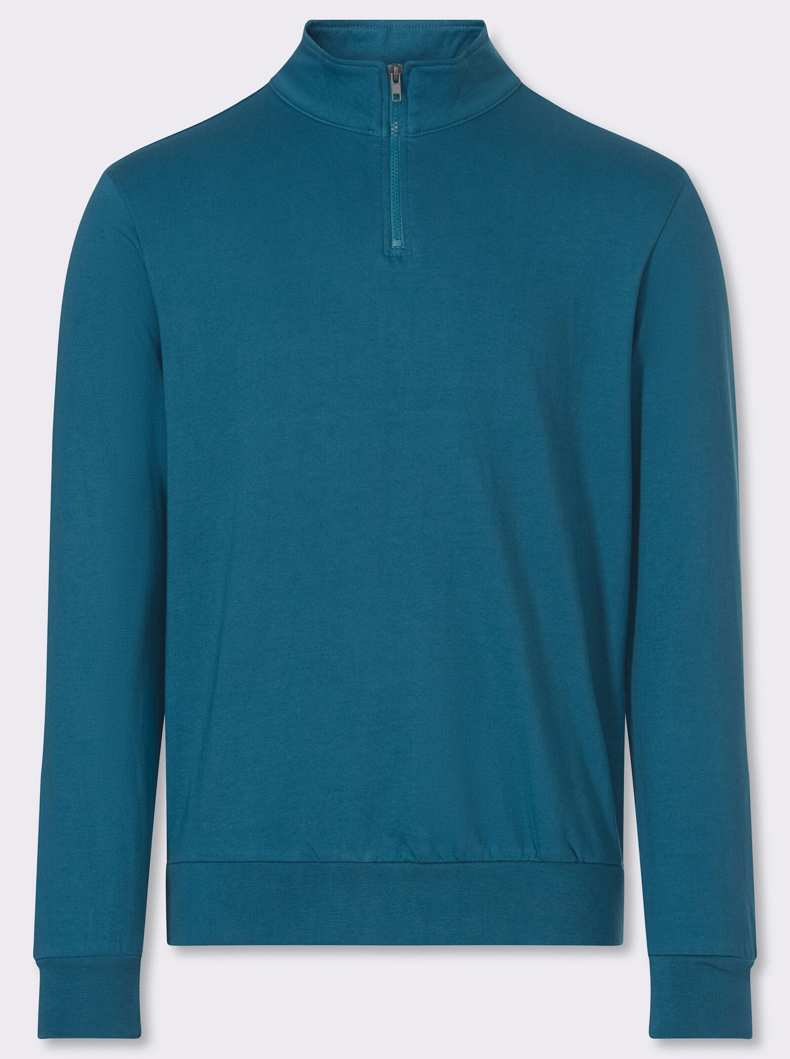 Catamaran Langarmshirt mit Stehkragen - topas