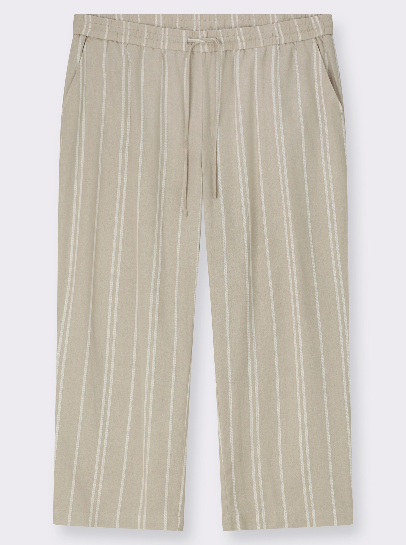  Culotte mit Jacquard-Streifen - sand-gestreift