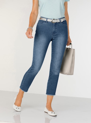 7/8-jeans - blue-stonewashed