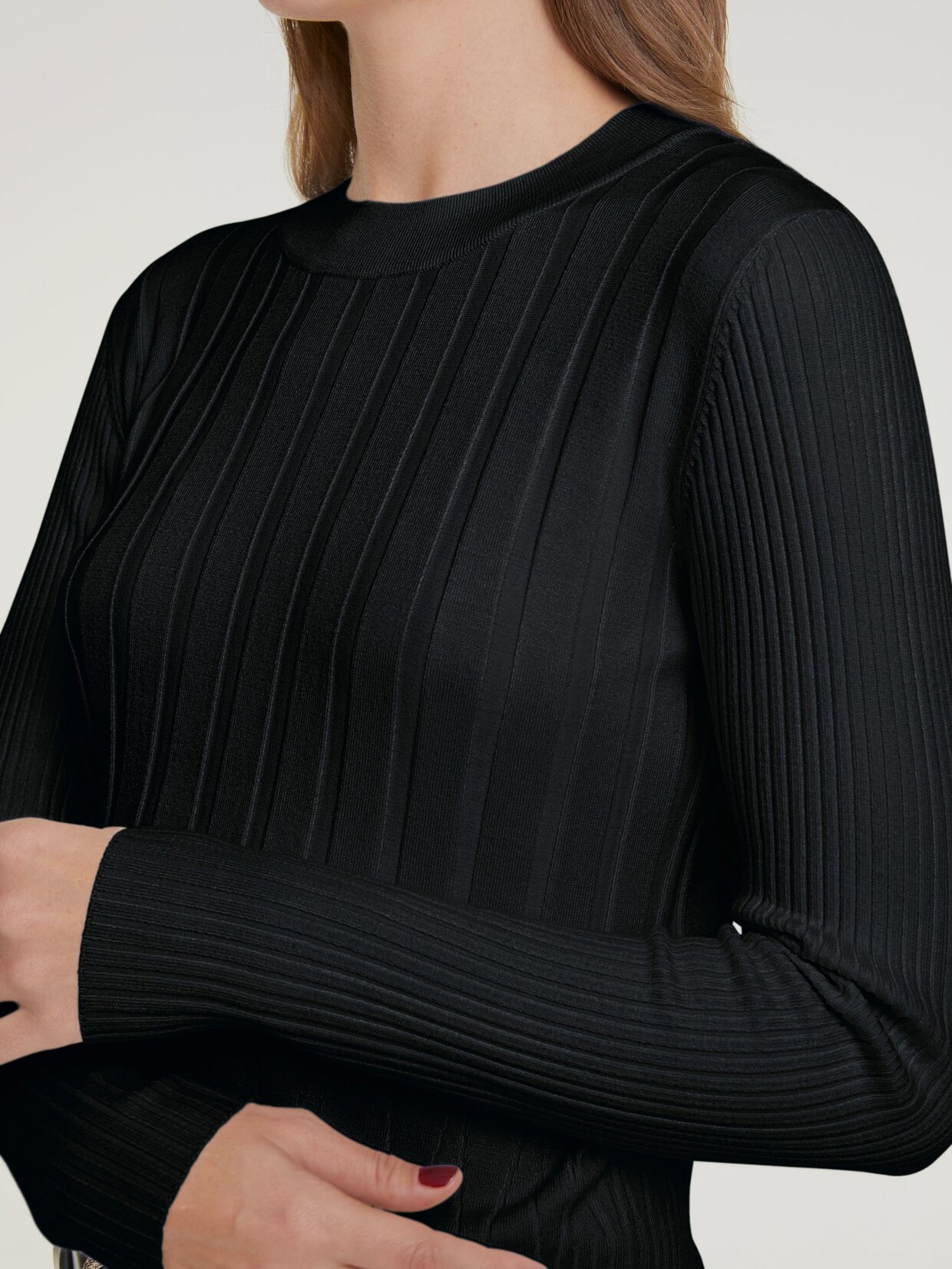 Linea Tesini Pullover - schwarz