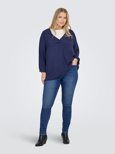 ONLY CARMAKOMA Skinny-fit-Jeans - medium blue denim