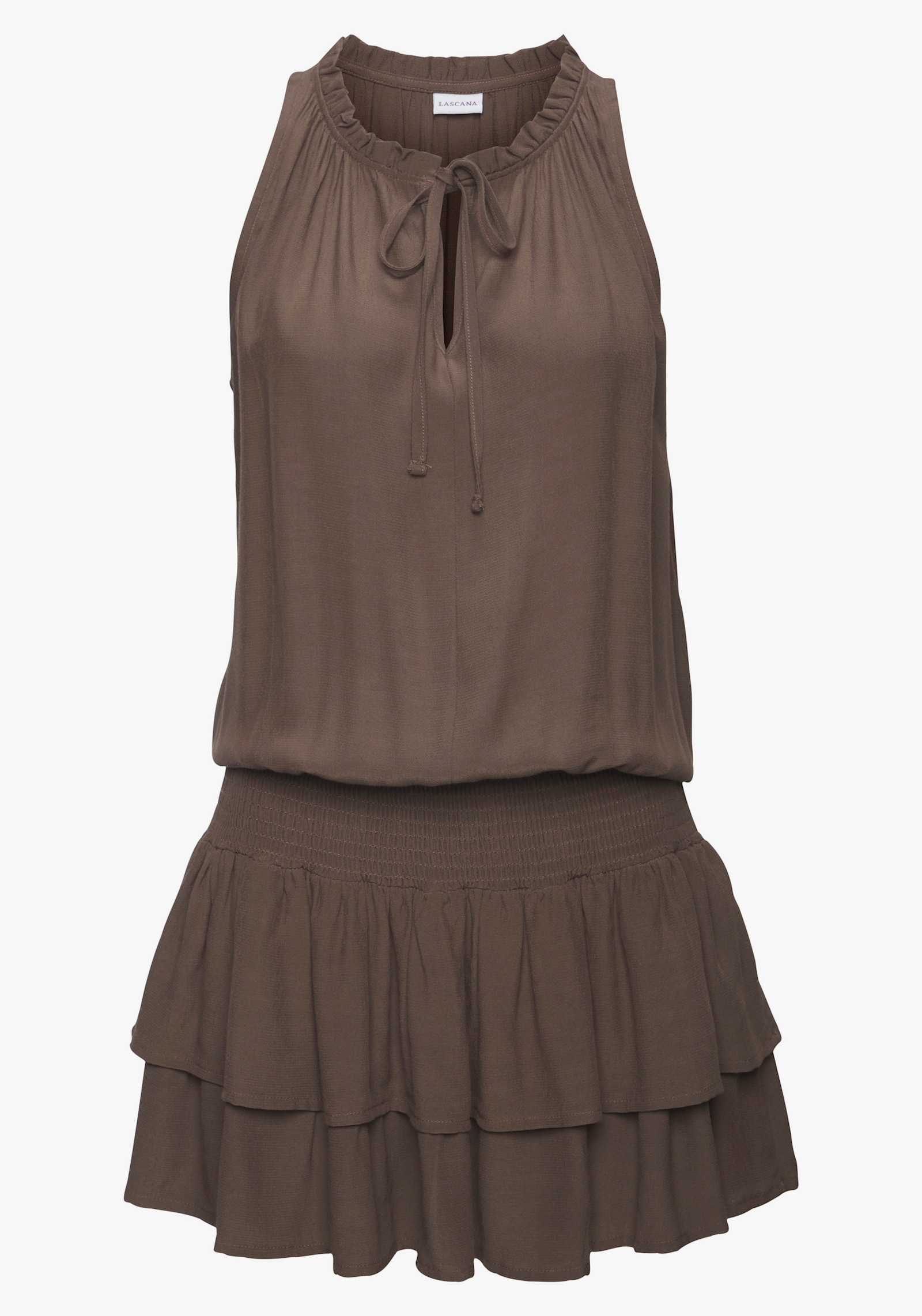 LASCANA Sommerkleid - braun