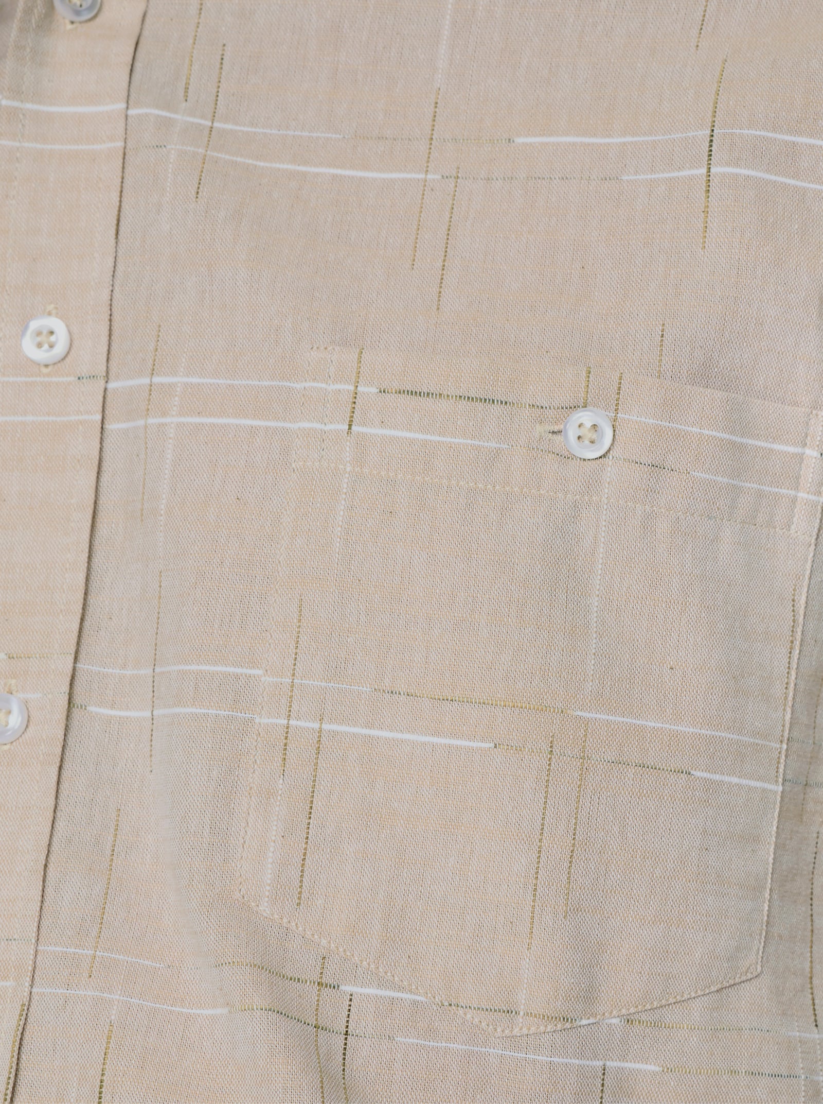 Marco Donati Kurzarmhemd mit Effektgarn - taupe