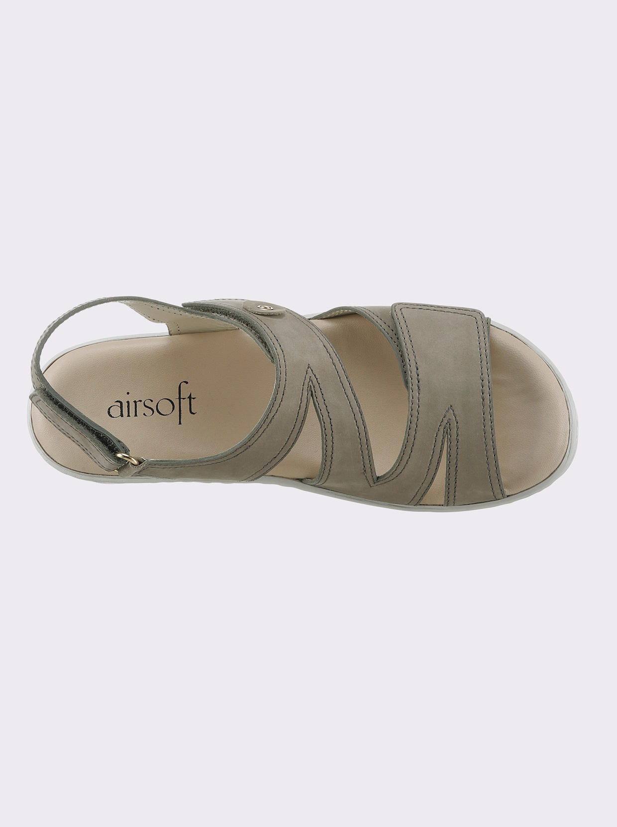 airsoft comfort+ Sandalette - schilf