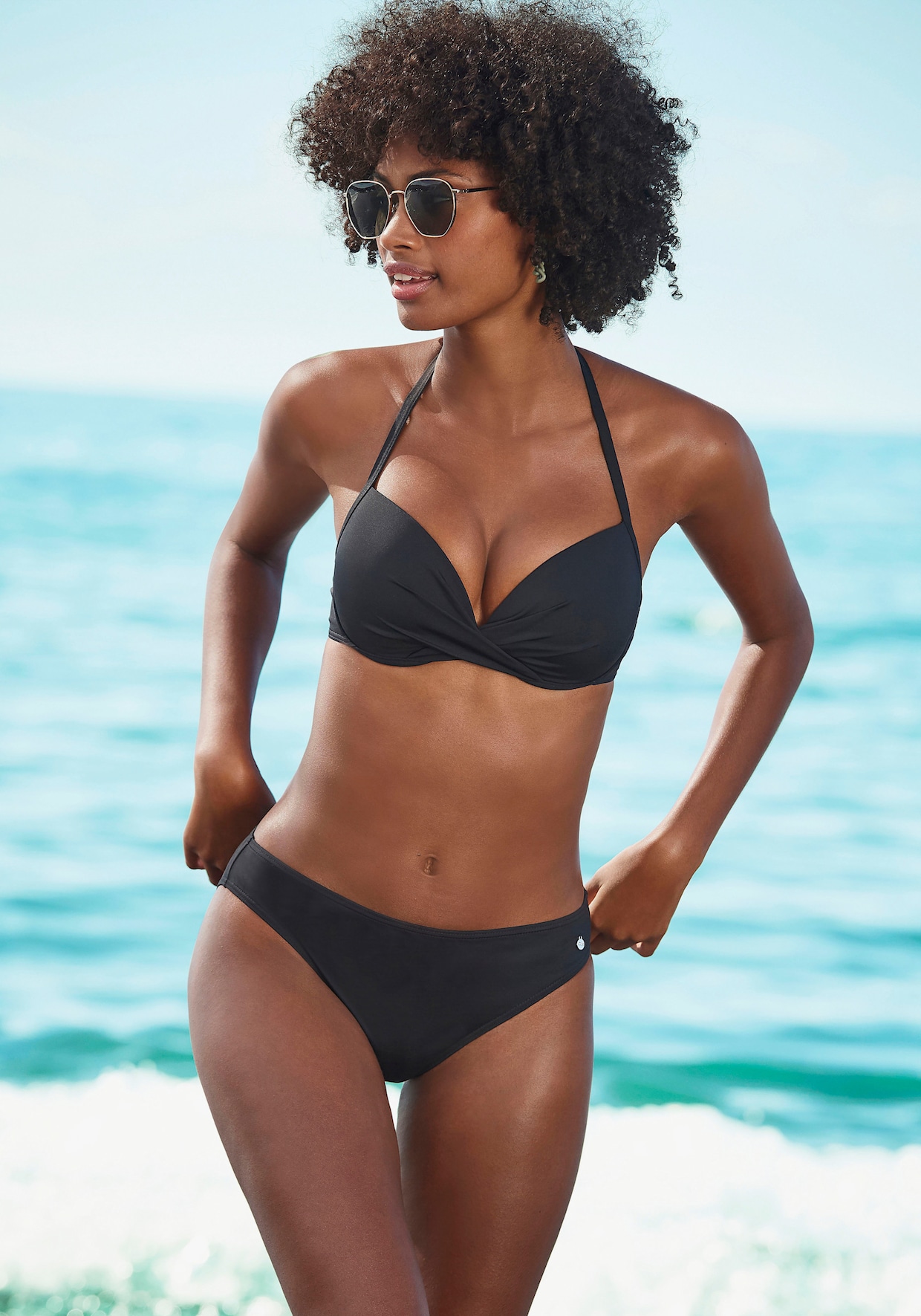 s.Oliver Bikini-Hose - schwarz